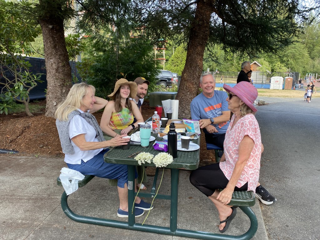 People enjoying Music in the Park July 23, 2026