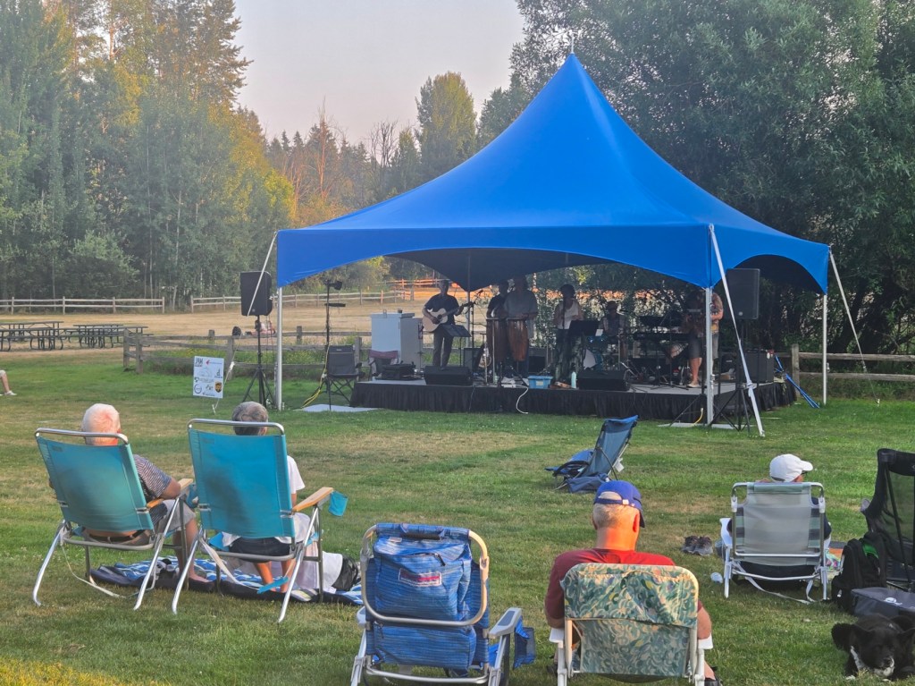 Photos of 13 Rabbit concert at 8/6/2026 Music in the Park at Cottage Lake