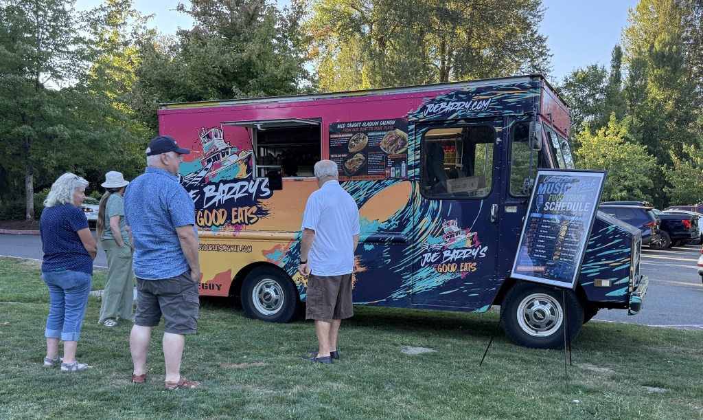 8/20/26 Joe Barry's Food Truck at TEEN SPOTLIGHT concert at Music in the Park at Cottage Lake