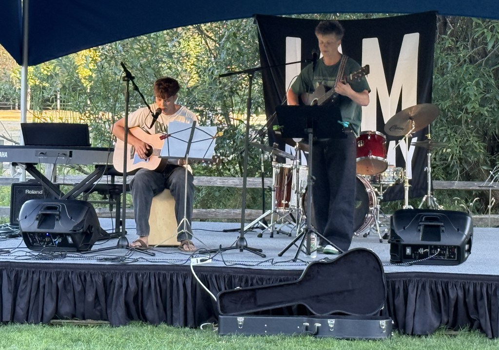 8/20/26 TEEN SPOTLIGHT Duo Josh and JJ (aka Newton & Nighthawk) at Music in the Park at Cottage Lake