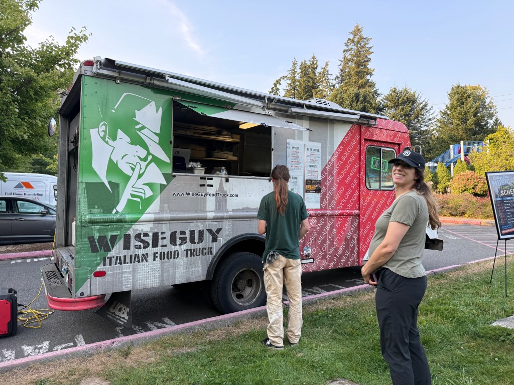 8/13/26 Food truck WISE GUY at the GLOBAL HEAT concert at Music in the Park at Cottage Lake